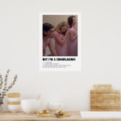 Aber ich bin Cheerleader Minimal Poster (Küche)