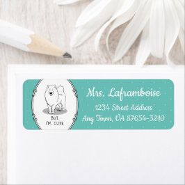 Aber ich bin Niedlich Samoyed Dog