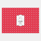 Aber ich bin Niedlich Samoyed Dog Geschenkpapier Set (Vorderseite)