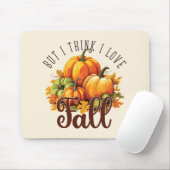 Aber ich glaube, ich Liebe fallen - Pumpkins & Blä Mousepad (Mit Mouse)