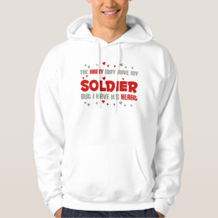 Aber ich habe sein Herz - Armee Hoodie