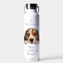 Aber ich LIEBE meinen Beagle! Trinkflasche