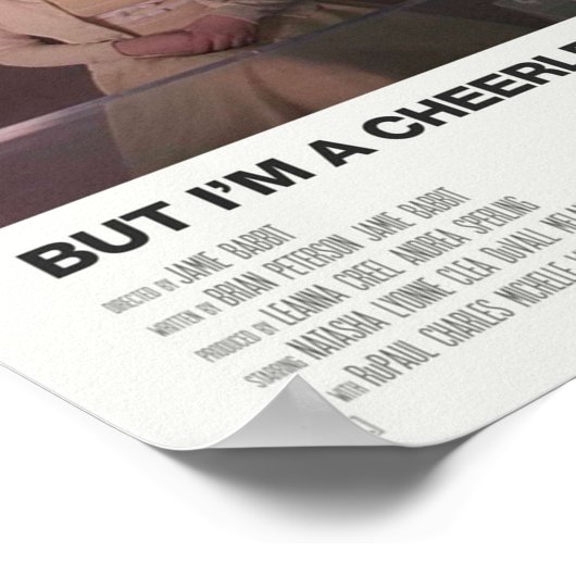 aber im Cheerleader Elfenbein Poster (Ecke)