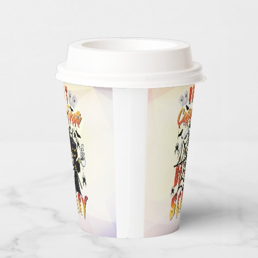 Aber Kaffee ist zuerst Beängstigend Pappbecher (Rechts)