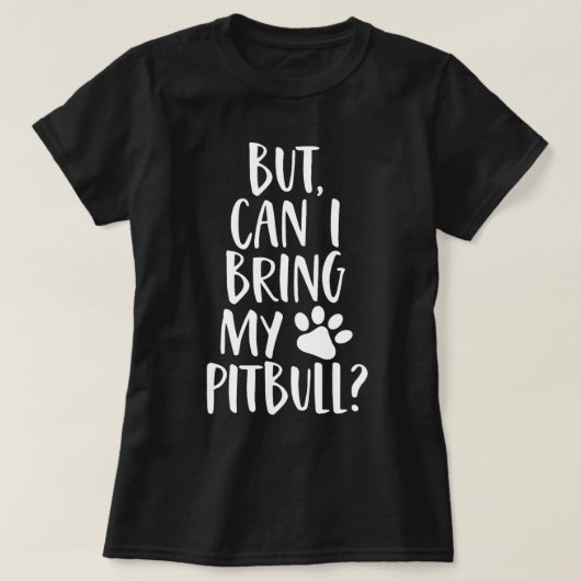 Aber kann ich meine Pitbull-Funny-Rescue-Hund-Mama T-Shirt (Design vorne)
