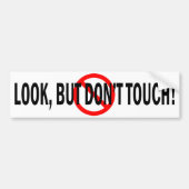 Aber keine Touch Autoaufkleber (Vorne)