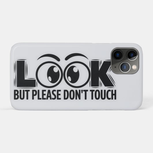 Aber keine Touch Case-Mate iPhone Hülle (Rückseite (Horizontal))