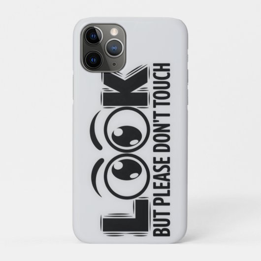 Aber keine Touch Case-Mate iPhone Hülle (Rückseite)