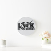 Aber keine Touch Runde Wanduhr (Zuhause)