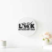 Aber keine Touch Runde Wanduhr (Zuhause)