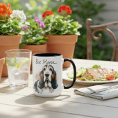 Aber Mama...... Basset Hound Moderne Tasse