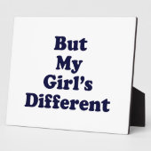 Aber mein Mädchen ist anders Fotoplatte (Seite)