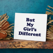 Aber mein Mädchen ist anders Fotoplatte (Seite)