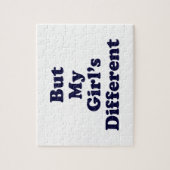 Aber mein Mädchen ist anders Puzzle (Vertikal)