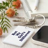 Aber mein Mädchen ist anders Schlüsselanhänger (Vorderseite rechts)