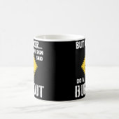 Aber Officer der Signatur sagte Do a Burnout - Fun Kaffeetasse (Mittel)