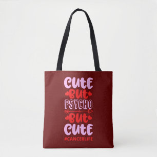 ABER PSYCHO ABER NIEDLICH #CANCERLIFE Geburtstag l Tasche
