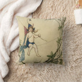 Aber Puck saß auf einer Spinne Kissen (Decke)