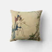 Aber Puck saß auf einer Spinne Kissen (Rückseite)