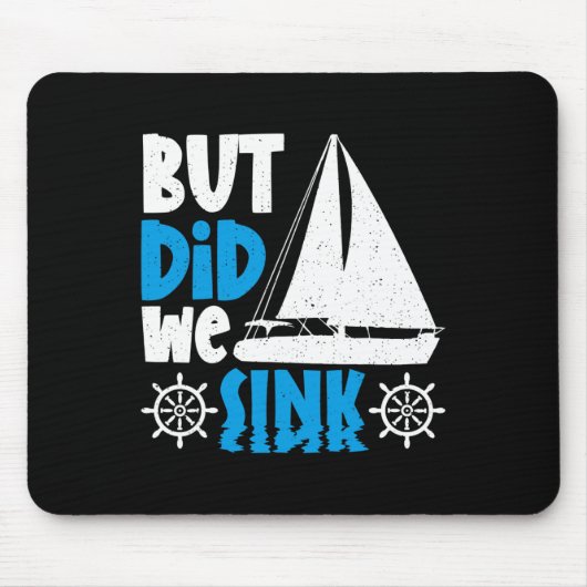 Aber sind wir gesunken  mousepad (Vorne)