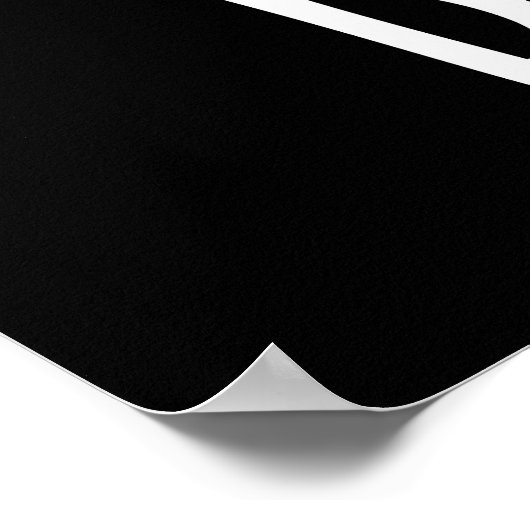 Aber ter Funny Butter Pun Dark BG Poster (Ecke)