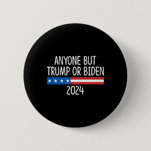Aber Trump oder Biden 2024 - Button