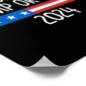 Aber Trump oder Biden 2024 - Poster (Ecke)