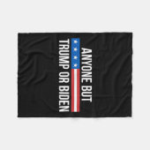 Aber Trump oder Biden - Fleecedecke (Vorderseite (Horizontal))