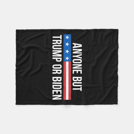 Aber Trump oder Biden - Fleecedecke (Vorderseite (Horizontal))
