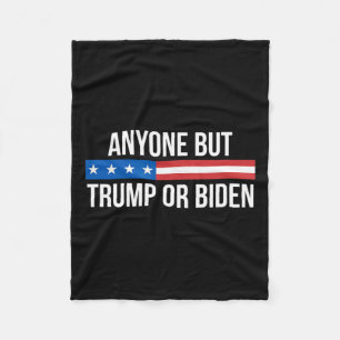 Aber Trump oder Biden - Fleecedecke