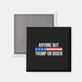 Aber Trump oder Biden - Magnet (Vorderseite/Rückseite)