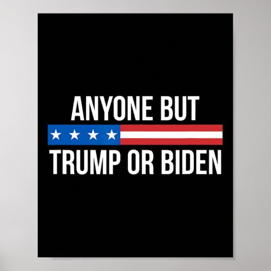 Aber Trump oder Biden - Poster (Vorne)