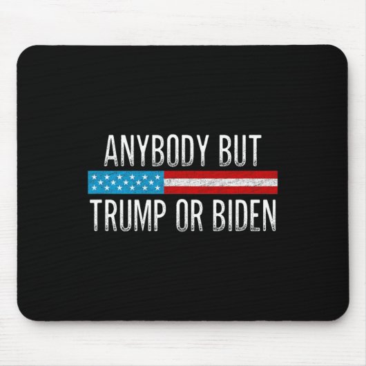 Aber Trump oder Biden - Vintager Stil - Mousepad (Vorne)