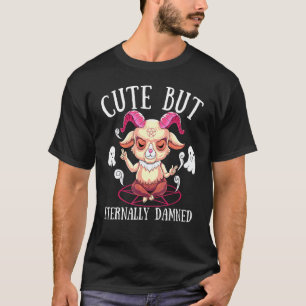 Aber verdammt Baphomet Gothic Goat Satanist Pentag T-Shirt
