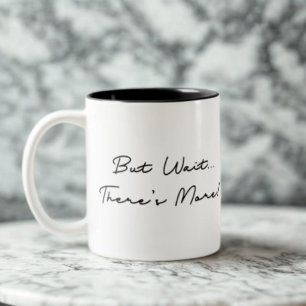 Aber warten Sie... Es gibt noch mehr! Funny Inspir Zweifarbige Tasse