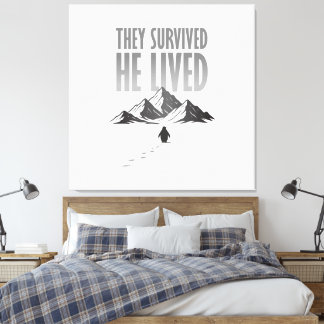 Aber warum Nihilist Pinguin Motivation Leinwanddruck