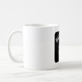 Aber warum? Pinguin-Protest-Abzeichen Kaffeetasse (Links)