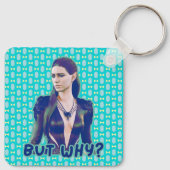 Aber warum? Schlüsselanhänger (Rückseite)