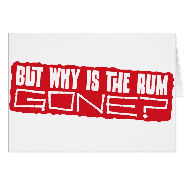 Aber warum wird der Rum gegangen? (Vorderseite (Horizontal))