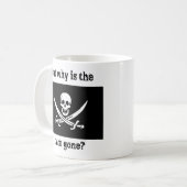 aber warum wird der Rum gegangen? Kaffeetasse (Vorderseite Links)