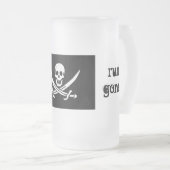 aber warum wird der Rum gegangen? Mattglas Bierglas (VorderseiteRechts)