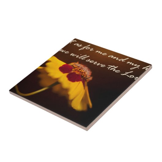 Aber was mich und mein Haus anbetrifft, wir dienen Fliese (Seite)