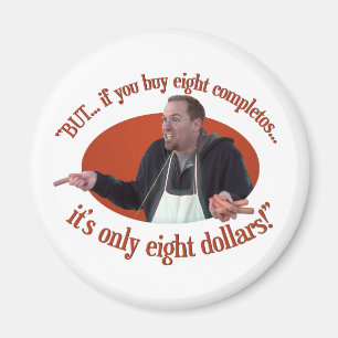 "ABER... wenn du 8 Completos kaufst..." Magnet