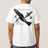 Aber, wenn I do-Warkite-51 T-Shirt (Rückseite)