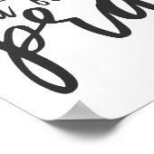 Aber zuerst beten poster (Ecke)