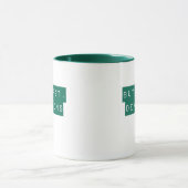 Aber zuerst, die Hingabe grüne Tasse (Zentrum)