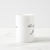 Aber zuerst, Jesus-Tasse Porzellantasse (Vorderseite)