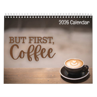 Aber zuerst Kaffee 2026 Kalender