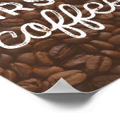 Aber zuerst, Kaffee | Art Print Poster (Ecke)