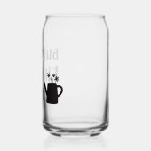 Aber zuerst Kaffee | Glas für Eiskaffee (Links)